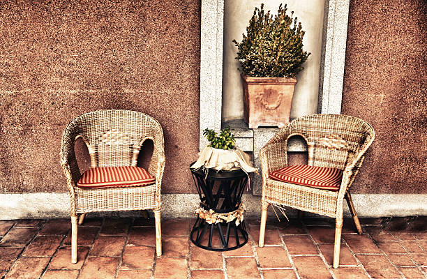 istock Wicker porch furniture 530813705