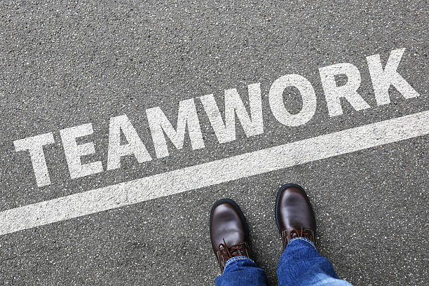 istock Teamwork team working together businessman business man concept 530813790