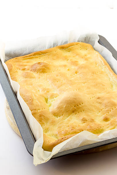 istock Focaccia baked in the oven 530814538