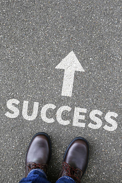 istock Success successful career business concept leadership plan strategy 530814626