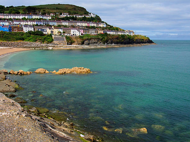 New Quay, Cardigan Bay. stock photo