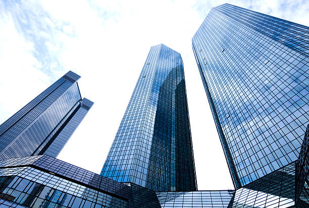 istock Office building in business center 530815495