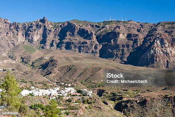 Pico De Las Nieves Gran Canaria Stock Photo - Download Image Now - 2015, Atlantic Islands, Blue