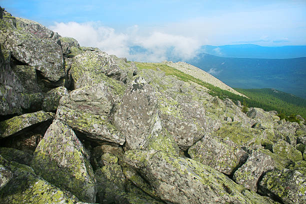 istock Mount Nurgush top Ural Russia 530815992