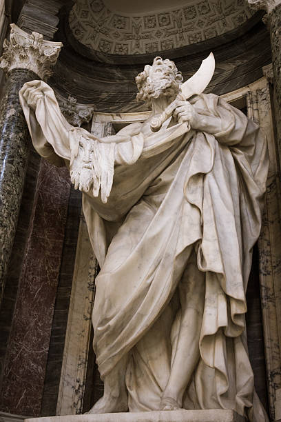 istock Sculpture of St. Bartholomew 530818718