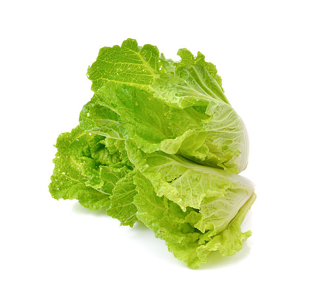 istock lettuce leaves isolated on white background 530819334