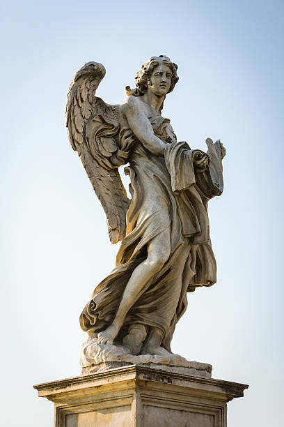 istock Angel with the Garment and Dice 530819352