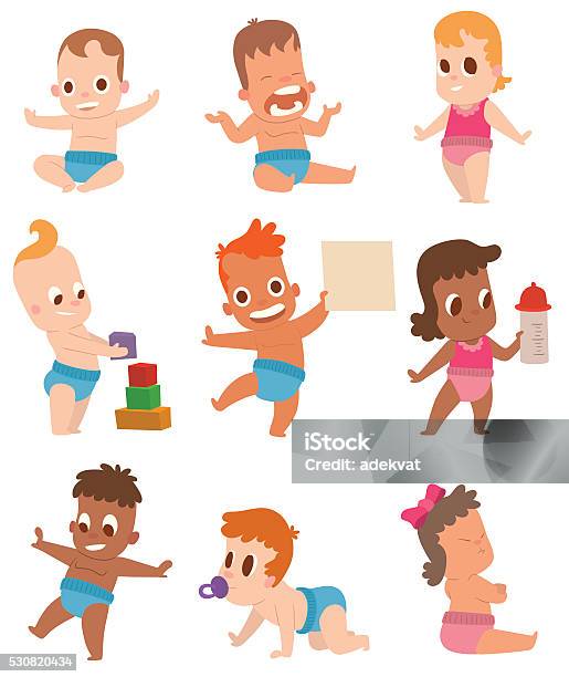 Yoga Kids Characters Fitness Sport Childrens Posing And Making Gymnastics  Yoga Exercises Vector Illustrations Stock Illustration - Download Image Now  - iStock