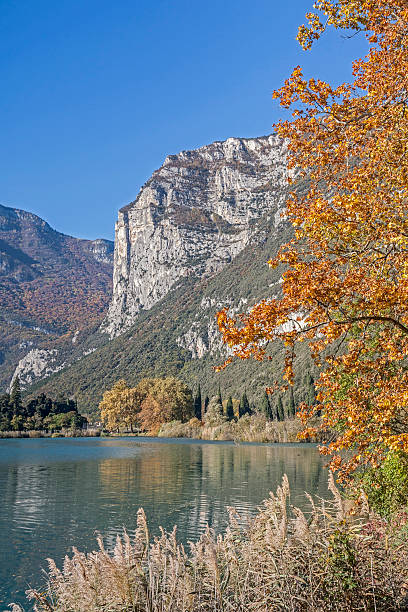 istock Autumn at Lake Toblino 530823796