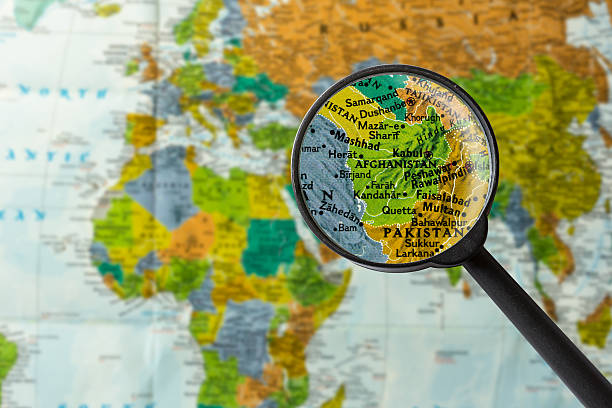 istock Map of Afghanistan 530825436