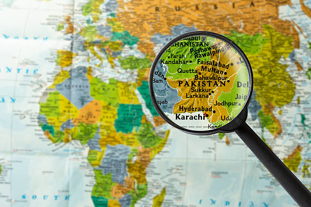 istock Map of Pakistan 530825452