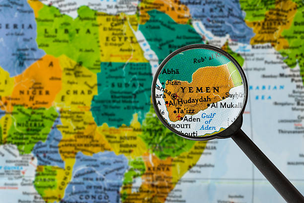 istock Map of Yemen 530825624