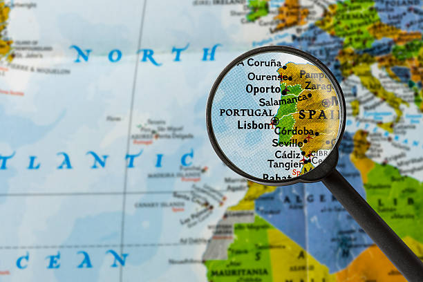 istock Map of Portugal 530826030