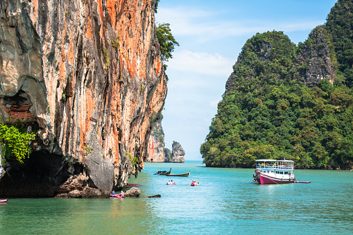 Landscapes of Phang Nga National Park in Thailand