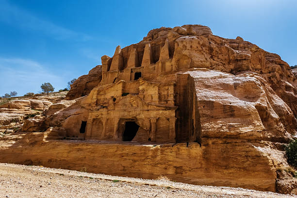 istock Jordan. Peter. House in the rock by the roadside. 530826803