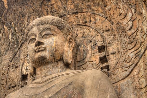istock longmen grottoes hunan province 530829377