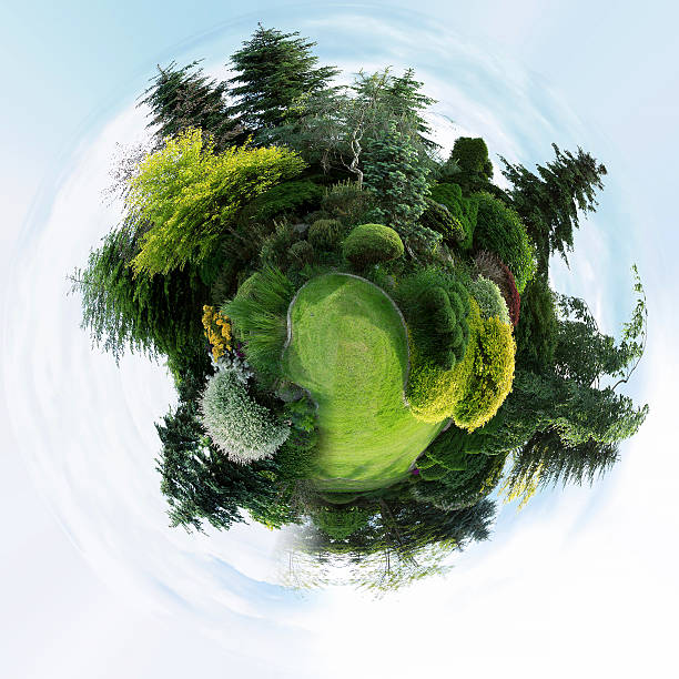 istock planet of Beautiful spring garden design 530831048