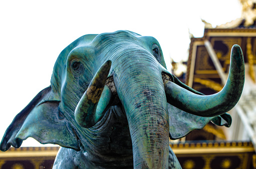 Elephant scalpture at Thai Royal Palace