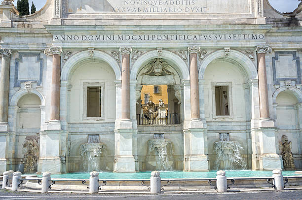 Acqua Paola Fountain, Gianicolo, Rome, Italy