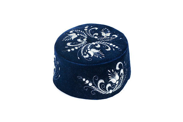 tarboosh - cap embroidery blue hat zdjęcia i obrazy z banku zdjęć