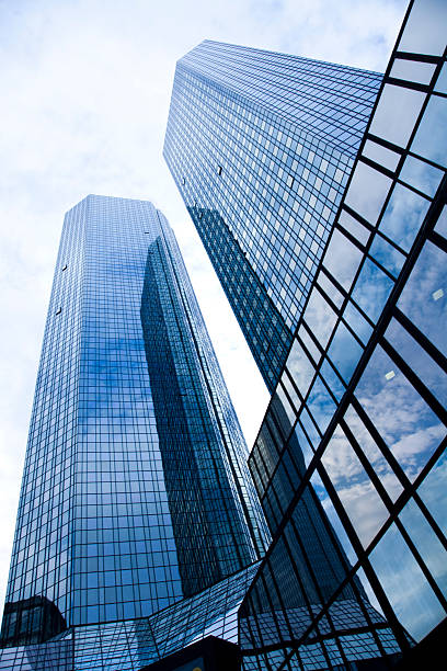 istock Office building in business center 530840285