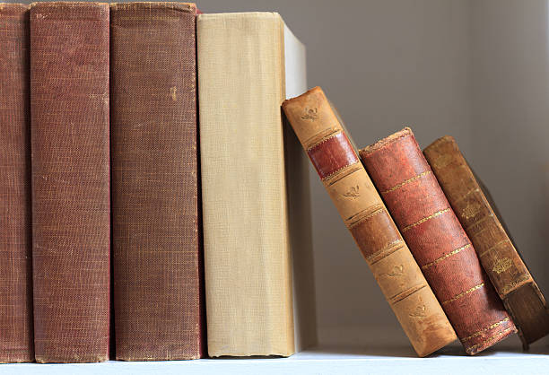 istock Antique Books on a Bookshelf 530841007