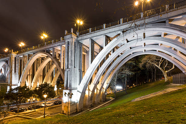 Madrid Viaduct stock photo