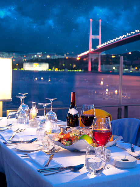 istock Dinner At The Bosphorus, Istanbul - Turkey (Night Shot) 530844181