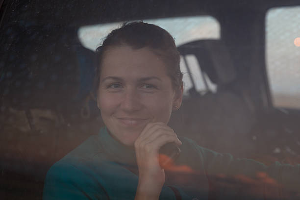 istock Young smiling woman portrait. 530845049
