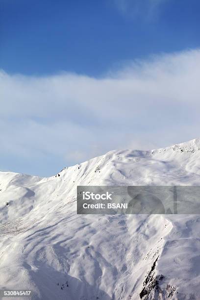 Offpiste Slope In Nice Day Stock Photo - Download Image Now - Accidents and Disasters, Activity, Adventure