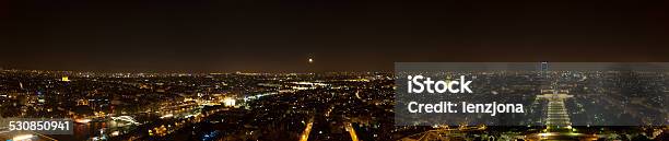 Paris At Night From The Eiffel Tower Stock Photo - Download Image Now - Night, Paris - France, Eiffel Tower - Paris