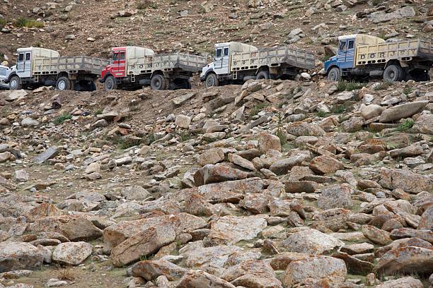 istock Row of Trucks 530851307