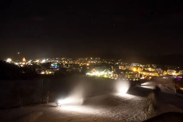 winterberg germany at night