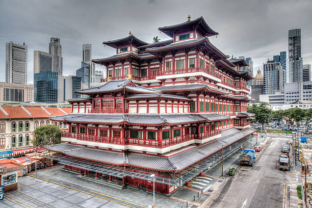 istock Chinese Temple in Singapore's Chinatown 530852135