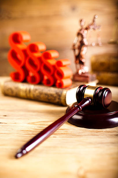 istock Judges wooden gavel 530854641