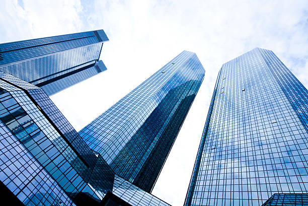 istock Corporate buildings in perspective 530854647