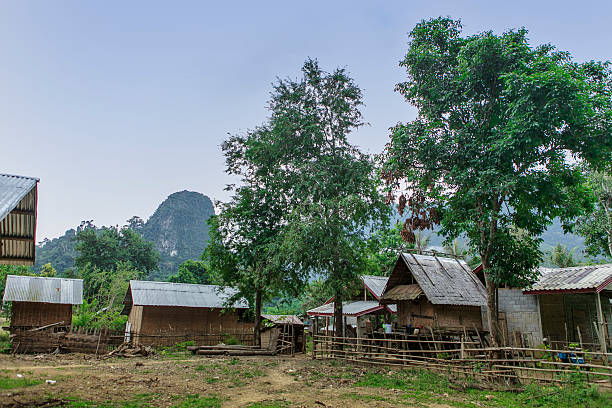 istock remote Laotian village 530860417
