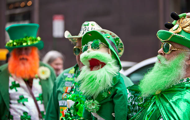 St Patrick's Day Parade - foto de stock