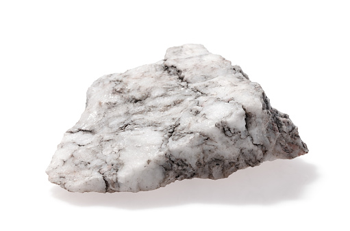 Stone gris en blanco photo