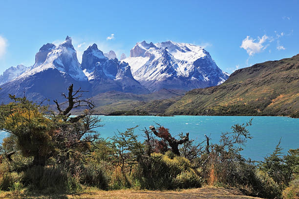 istock Majestic rocks Los Kuernos are covered with glaciers 530864927