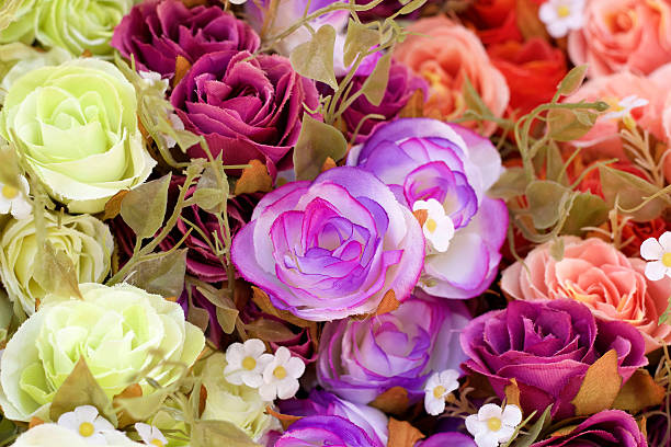 istock beautiful of rose artificial flowers 530865425