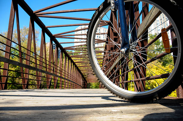 istock bike on bridge 530871379