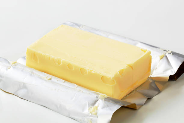 istock Block of fresh butter 530876491
