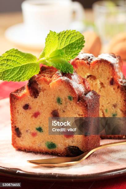 Slices Of Fruit Cake Stock Photo - Download Image Now - Afternoon Tea, Baked, Bread
