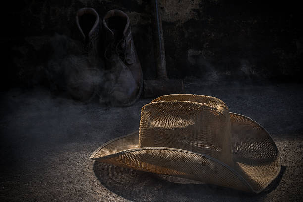 istock still life with boots,hammer and hat 530883937