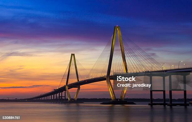 Cooper River Bridge Charleston Stock Photo - Download Image Now - Charleston - South Carolina, South Carolina, Bridge - Built Structure