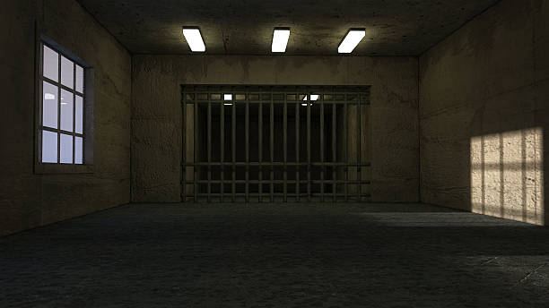 istock Old room and jail 530886899