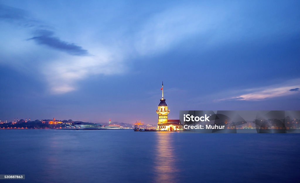 maiden tower Active Seniors Stock Photo