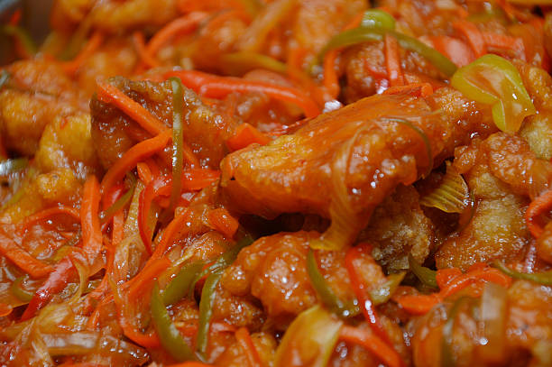 fried chicken spicy sauce