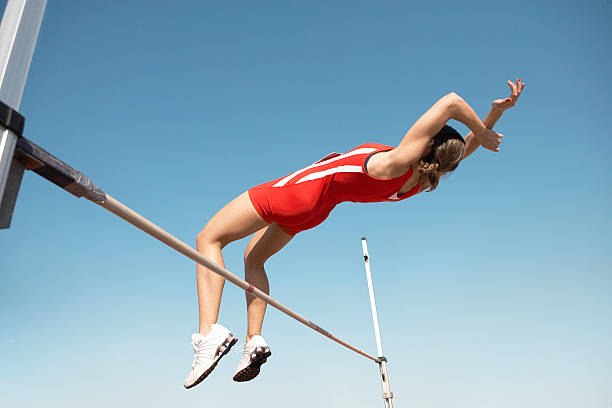 高ジャンパ - high jump 写真 ストックフォトと画像